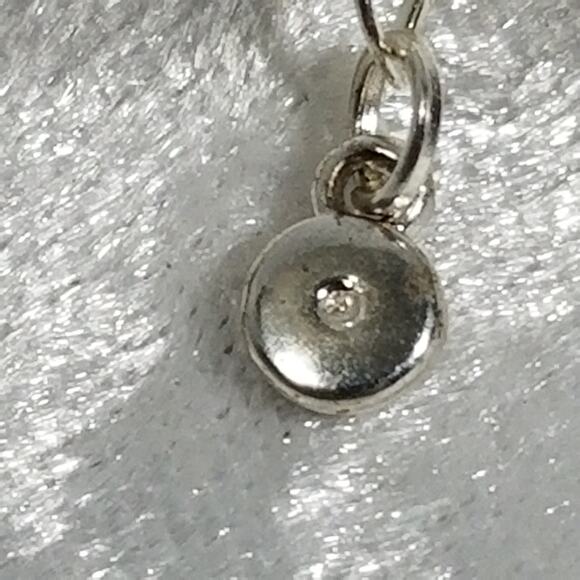 LC silvertone 32" with a 3"extension 1 2/8" pendant 1.1717 - Picture 8 of 10